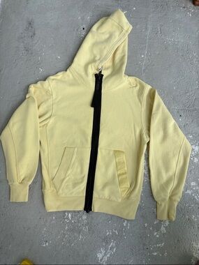 Tom Ford ribbed cotton color block hoodie